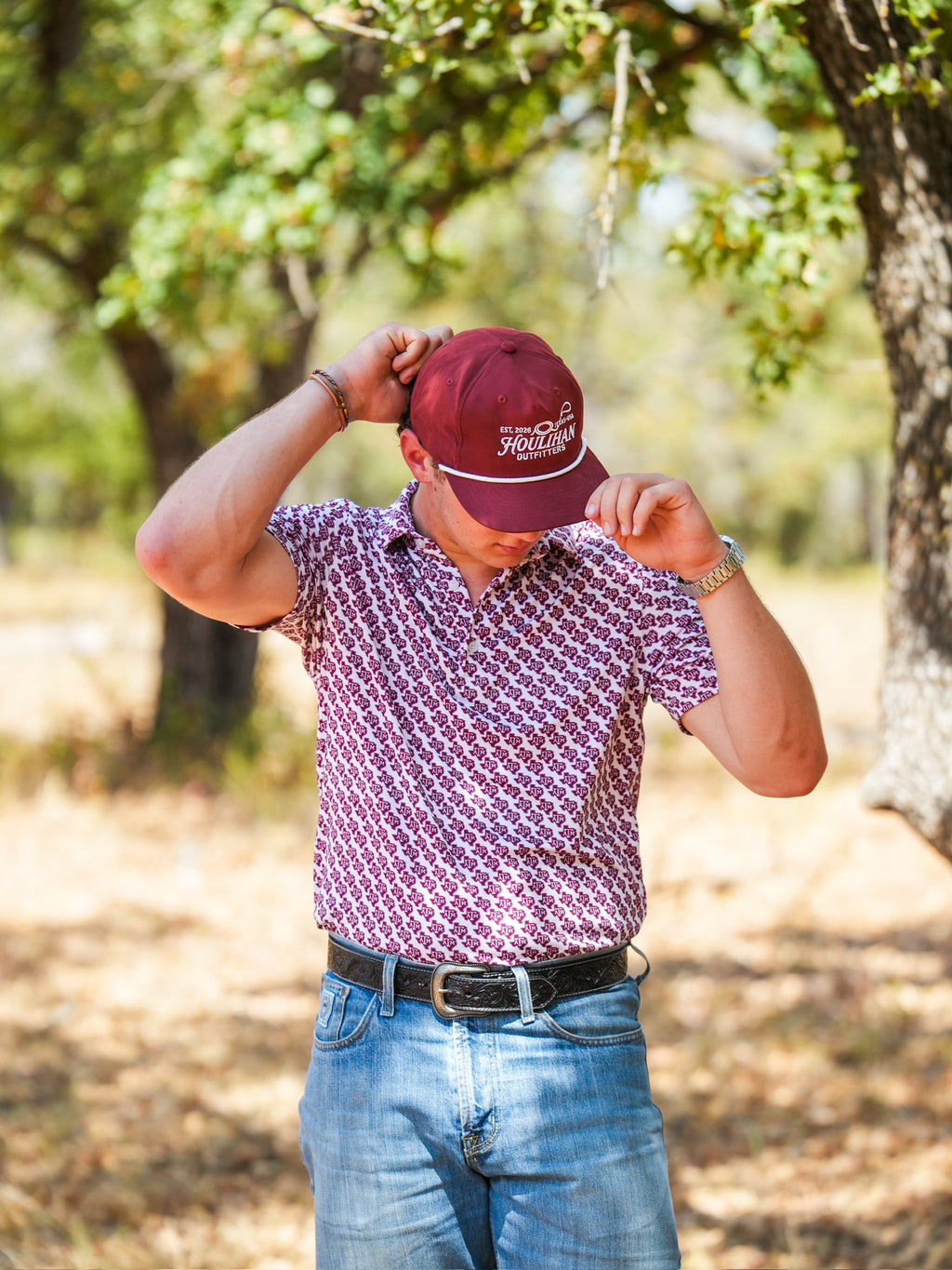 The Signature-Maroon